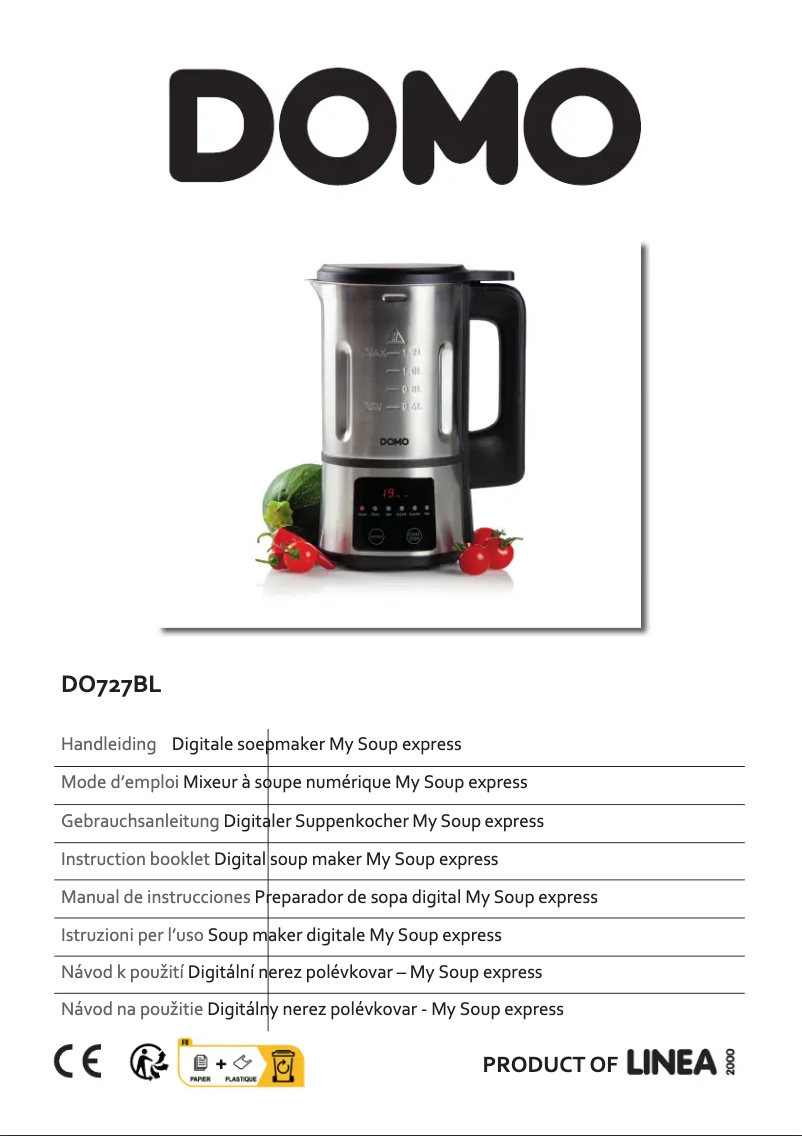 Page n°1 - Manuel utilisateur Domo DO9235J