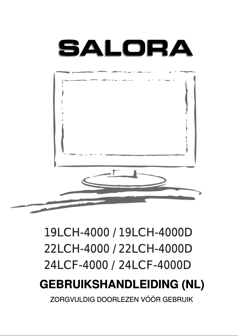 Page n°1 - Manuel utilisateur Salora 22LCH-4000