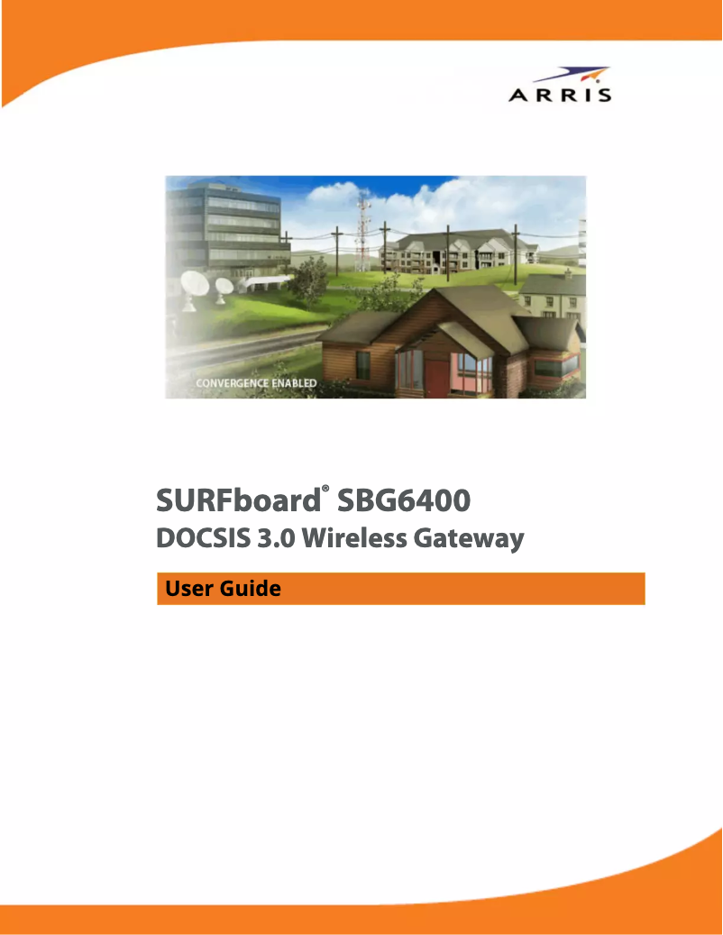 Page n°1 - Manuel utilisateur Arris SURFboard SBG6400