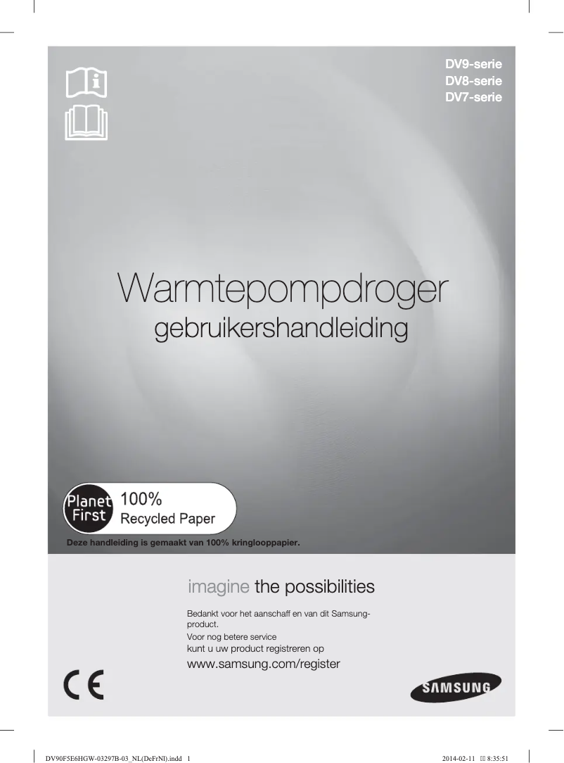 Image de la première page du manuel de l'appareil DV7-Serie