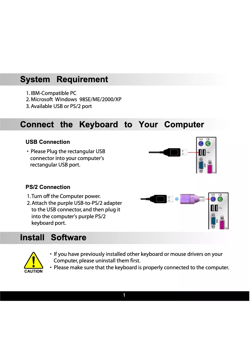Image de la première page du manuel de l'appareil Inpput T250