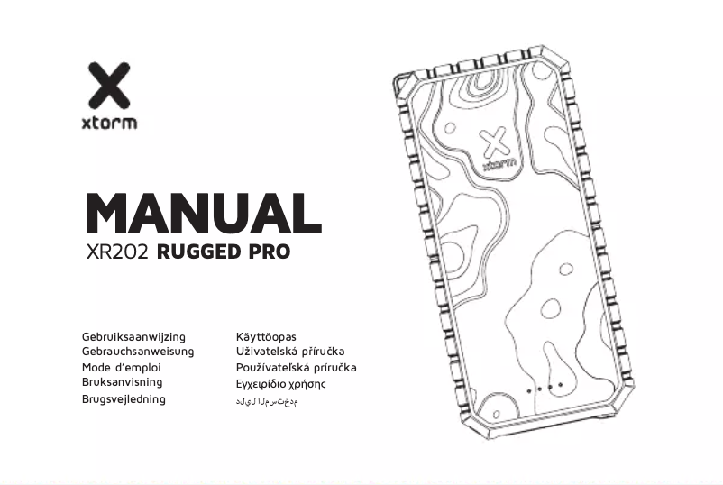 Image de la première page du manuel de l'appareil XR105