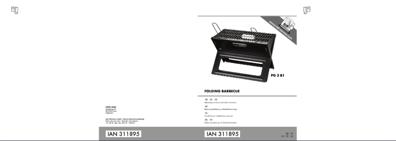 Image de la première page du manuel de l'appareil PG 3 B1