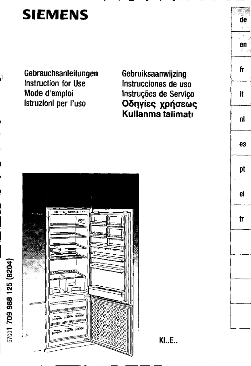 Image de la première page du manuel de l'appareil KI30E40