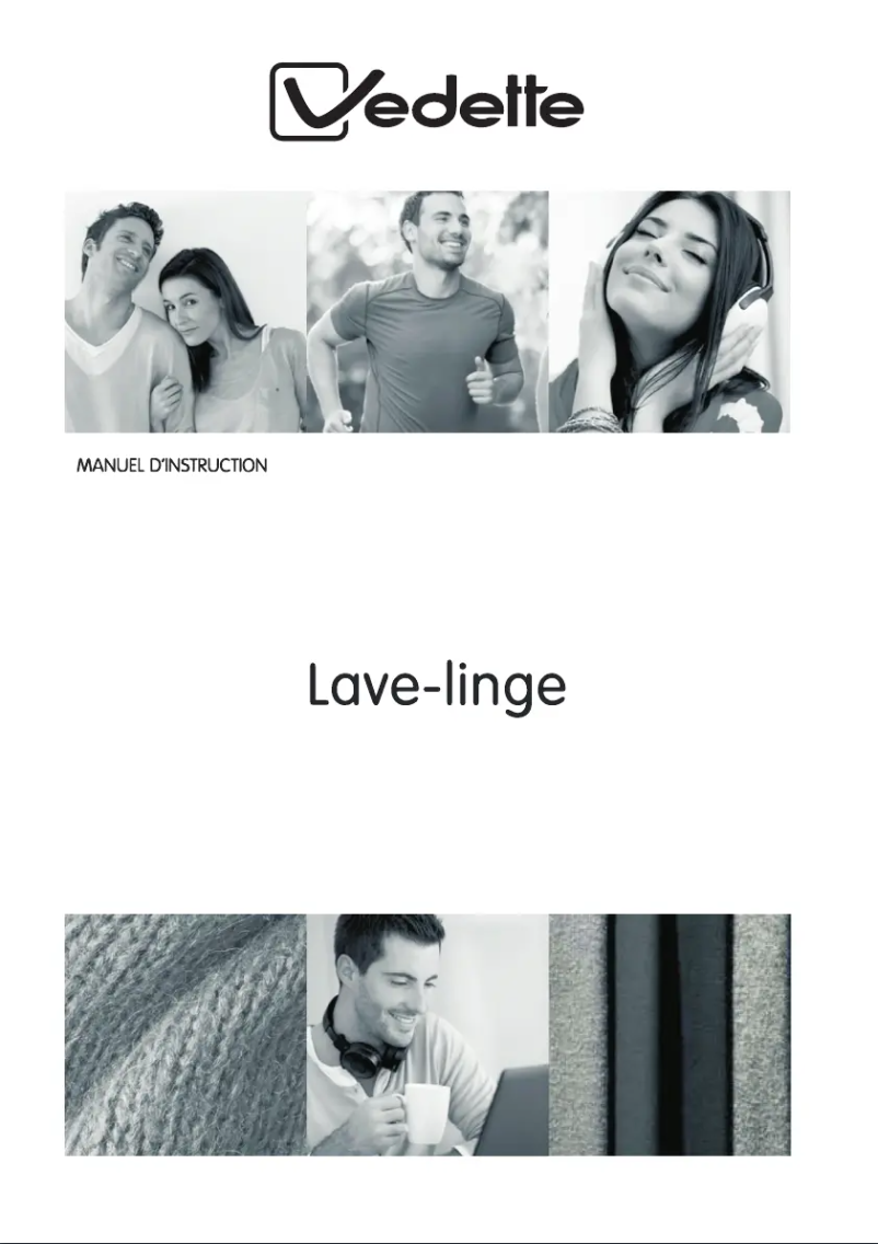 Page 1 de la notice Manuel utilisateur Vedette LFVQ384W
