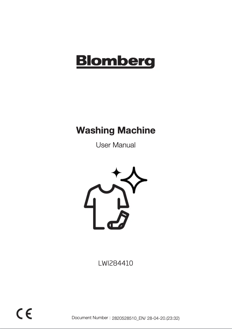 Page 1 de la notice Manuel utilisateur Beko LWI284410