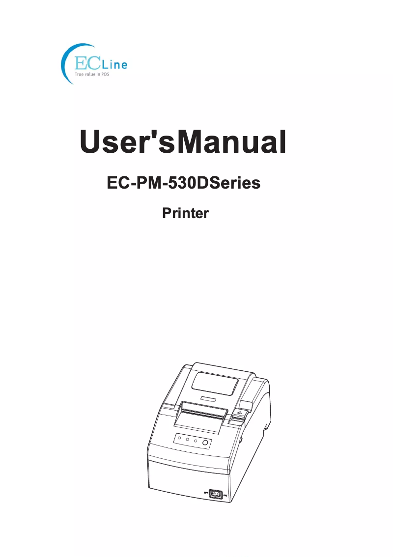 Page 1 de la notice Manuel utilisateur EC Line EC-PM-530D-USB