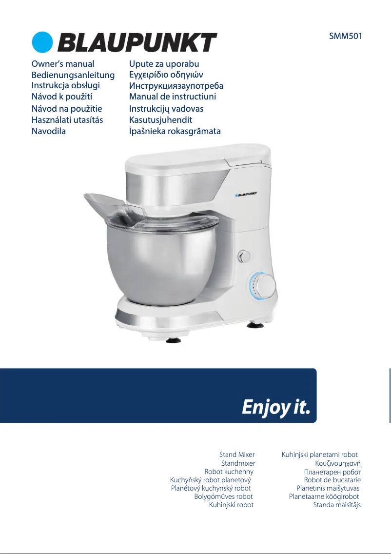Página 1 del manual Manual de usuario Blaupunkt SMM501