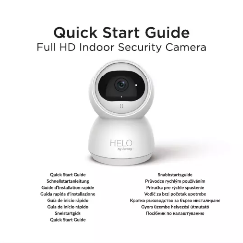 Página 1 del manual Manual de usuario Strong CAMERA-W-IN