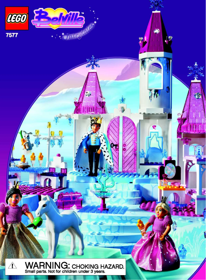 Page 1 de la notice Manuel utilisateur Lego 7577