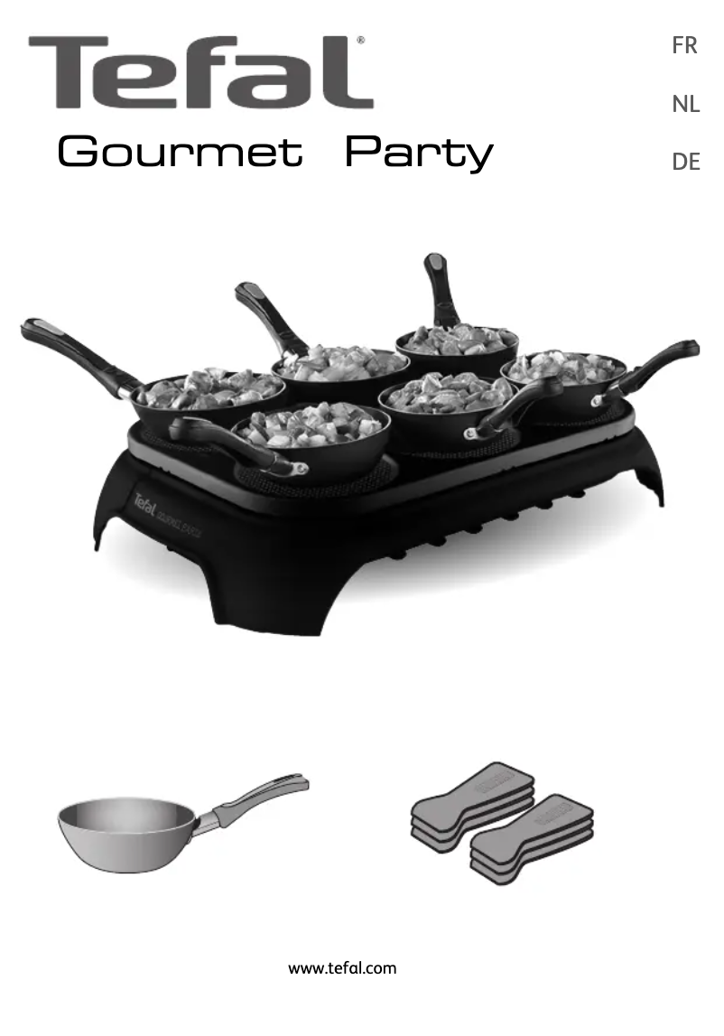 Image de la première page du manuel de l'appareil WokParty Duo PY5828