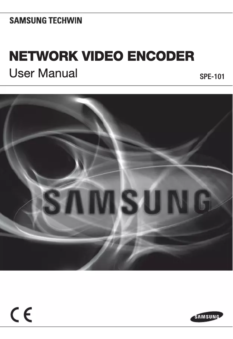 Página 1 del manual Manual de usuario Hanwha SPE-101