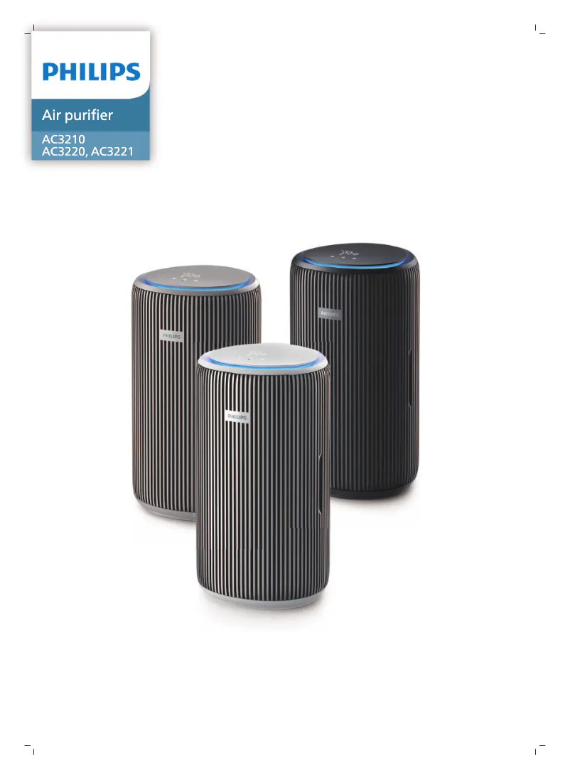 Page n°1 - Manuel utilisateur Philips AC3220