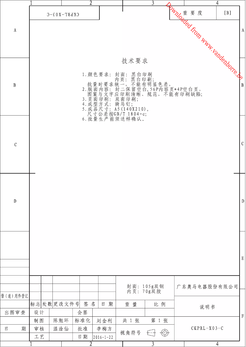 Page n°1 - Manuel utilisateur Proline PLC242