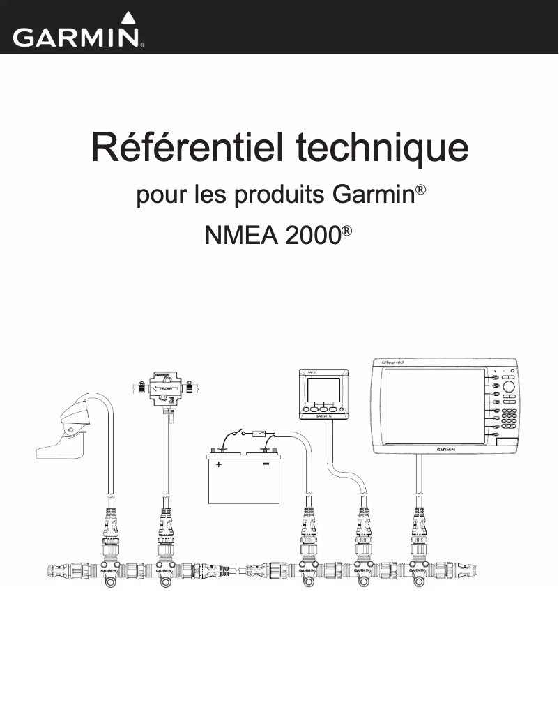 Image de la première page du manuel de l'appareil GPSMAP 742xs