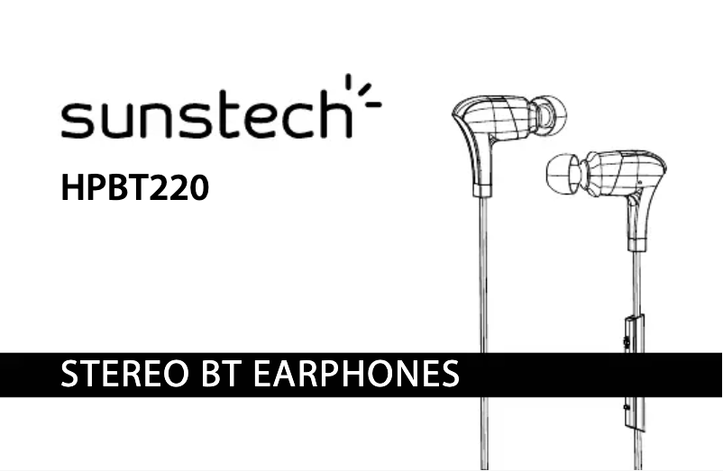 Page n°1 - Manuel utilisateur Sunstech HPBT220