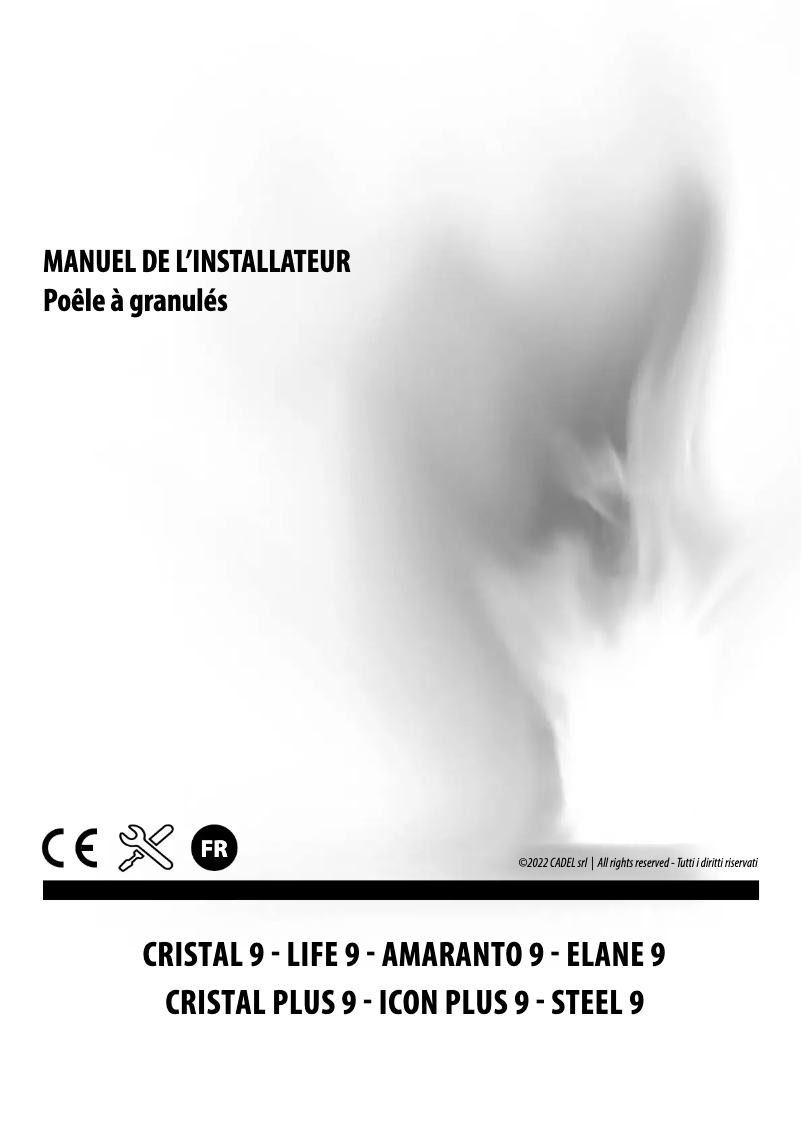 Page 1 de la notice Guide d'installation Cadel Icon Plus 9