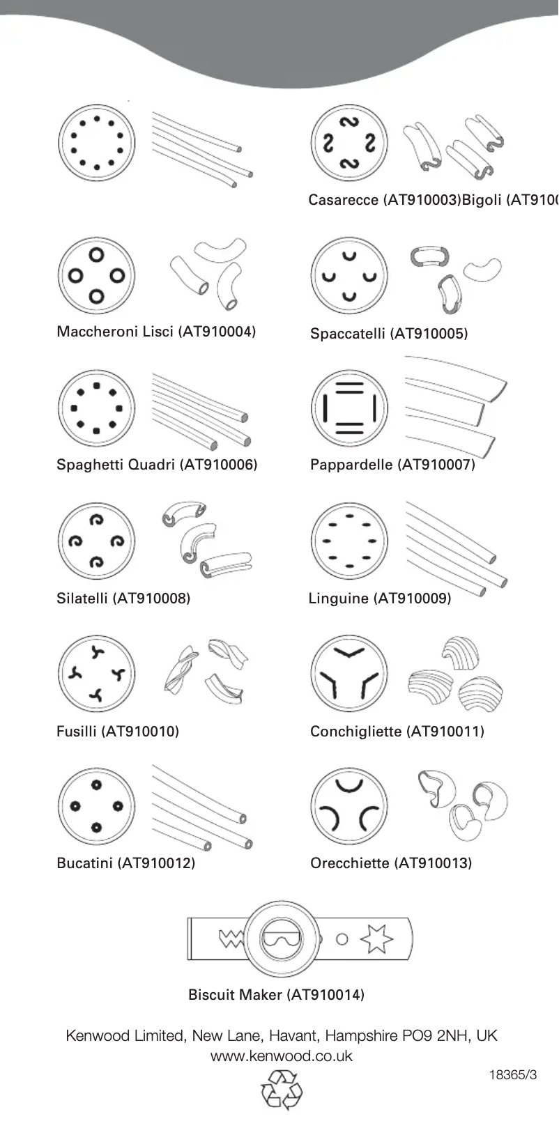 Image de la première page du manuel de l'appareil kMix AX910
