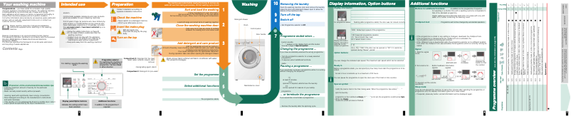 Page n°1 - Manuel utilisateur Bosch WLX20161BY