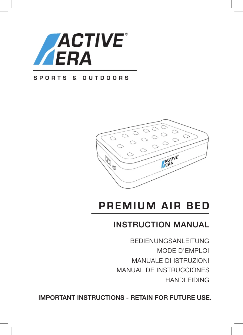 Page 1 de la notice Manuel utilisateur Active Era AB-K1