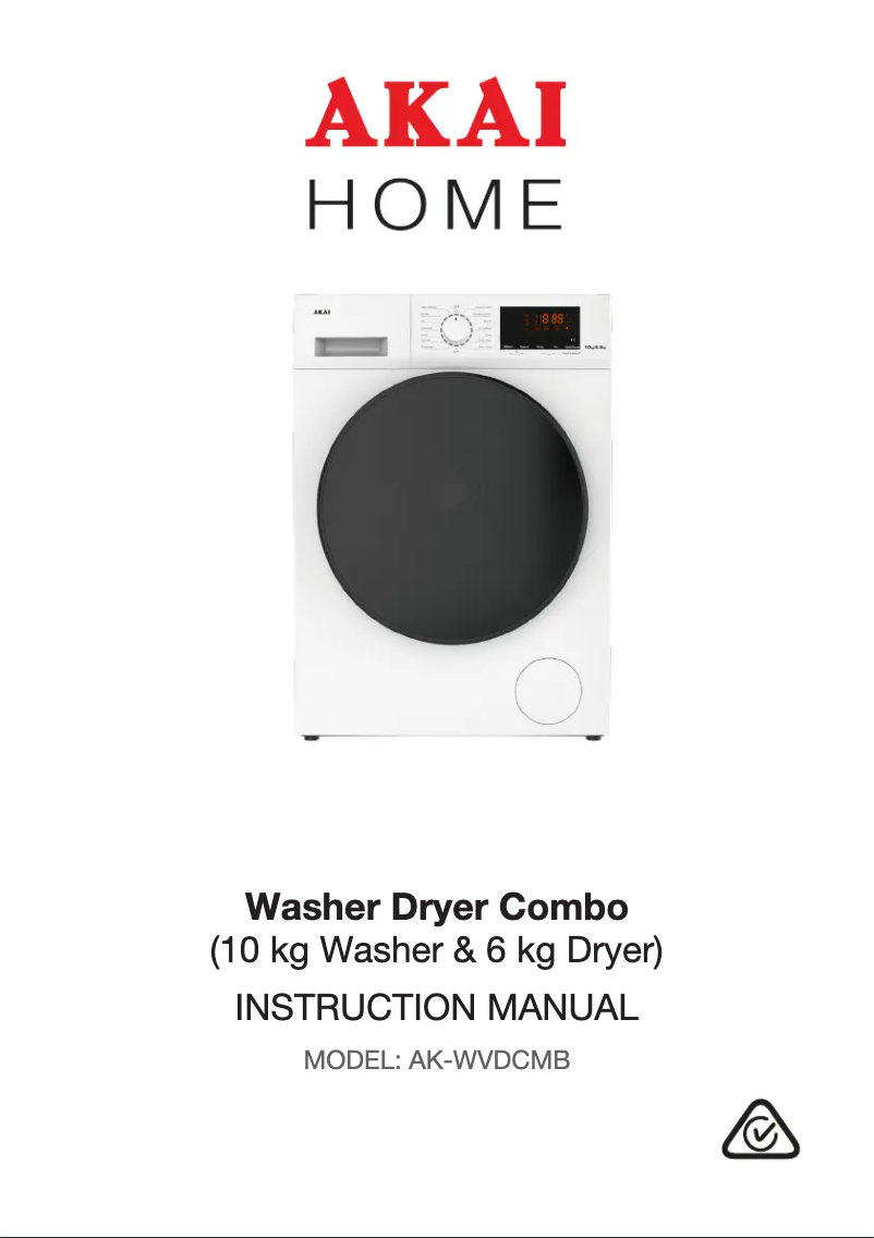 Page 1 de la notice Manuel utilisateur AKAI AK-WVDCMB