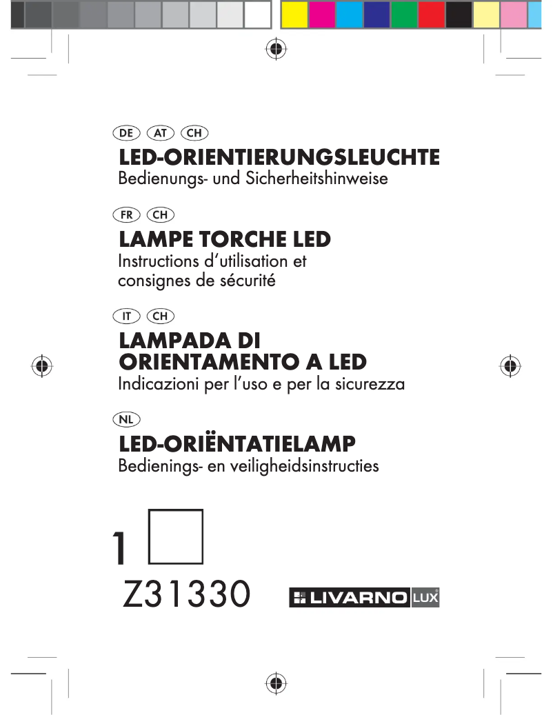 Page n°1 - Manuel utilisateur Livarno Lux WTG-040