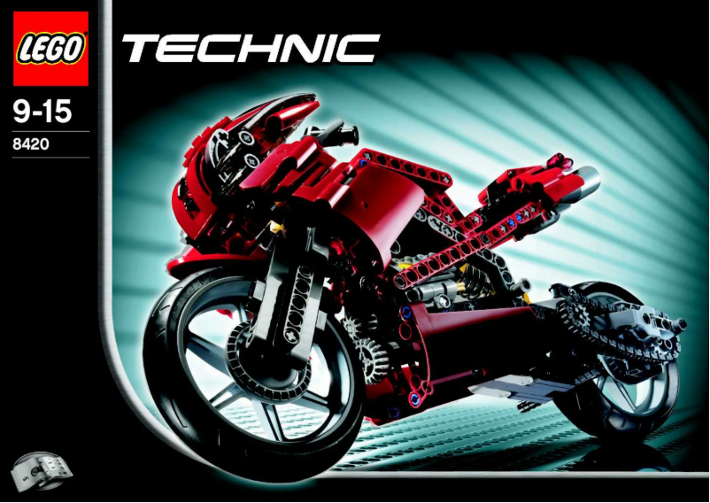 Page 1 de la notice Manuel utilisateur Lego Technic 8420