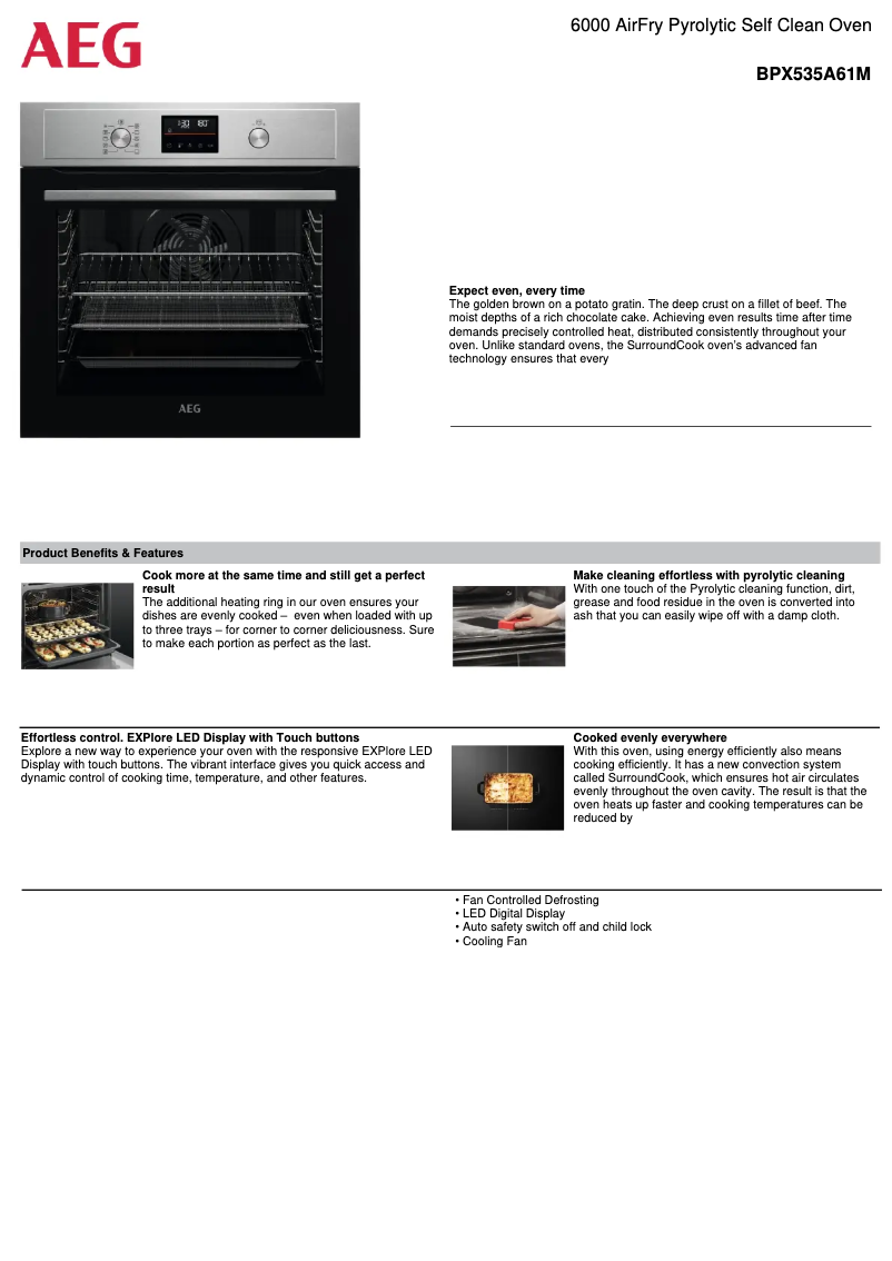 Image de la première page du manuel de l'appareil BPX535A61M