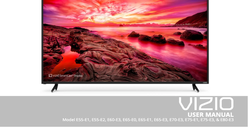 Image de la première page du manuel de l'appareil E75-E1