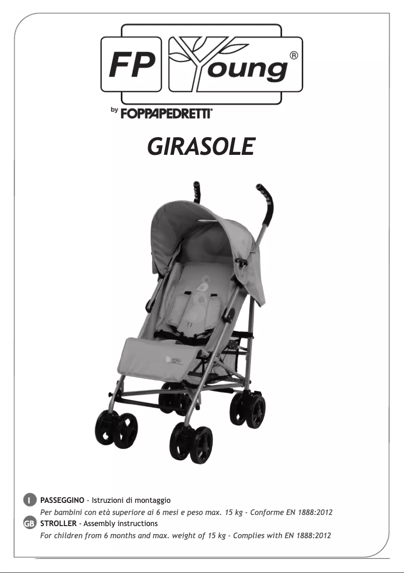 Page n°1 - Manuel utilisateur FP Young Girasole
