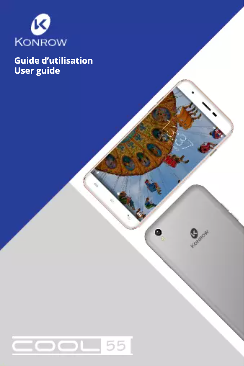 Page n°1 - Manuel utilisateur Konrow Cool 55