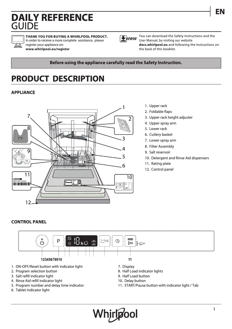 Image de la première page du manuel de l'appareil WIS 5010