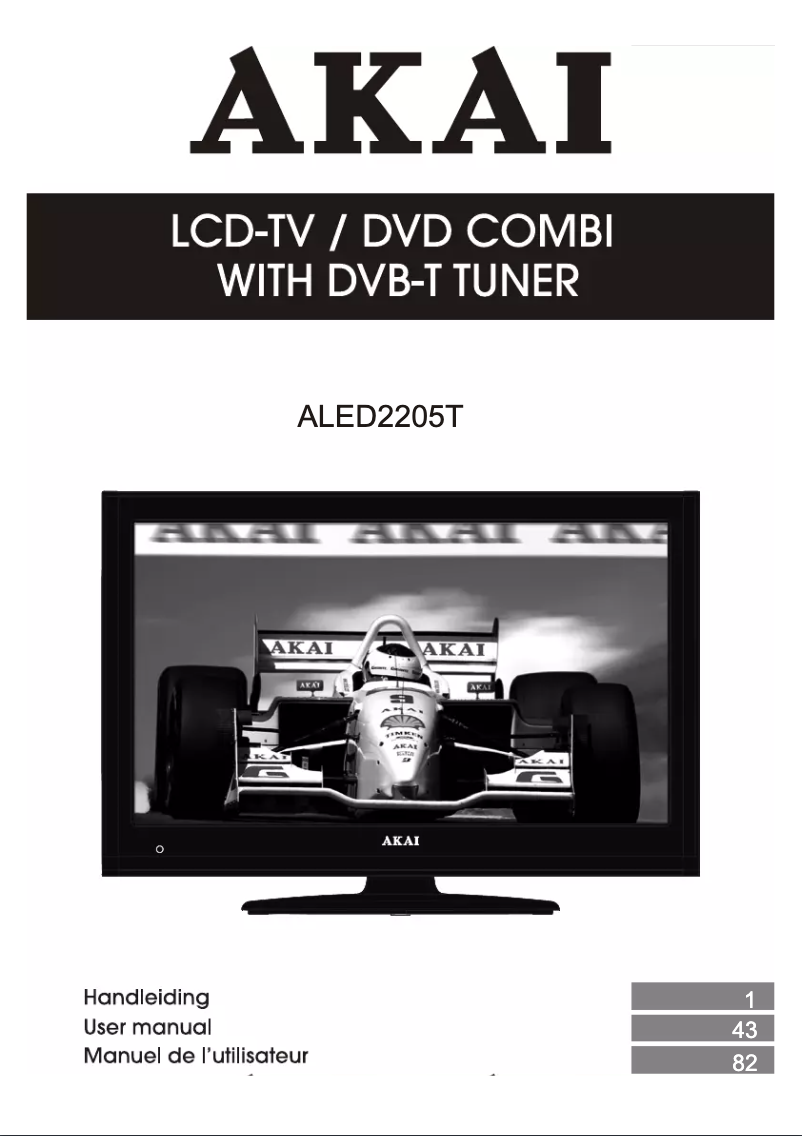 Image de la première page du manuel de l'appareil ALED2205TWE