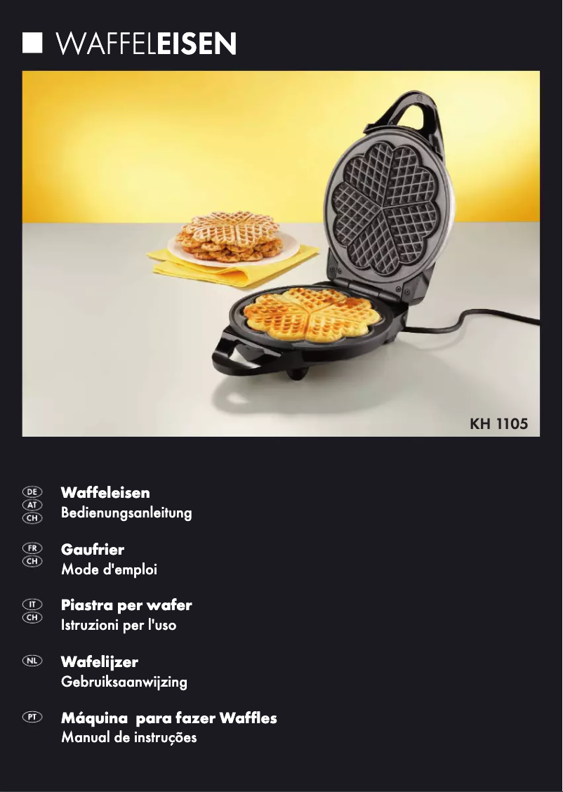 Page n°1 - Manuel utilisateur Bifinett KF 1105