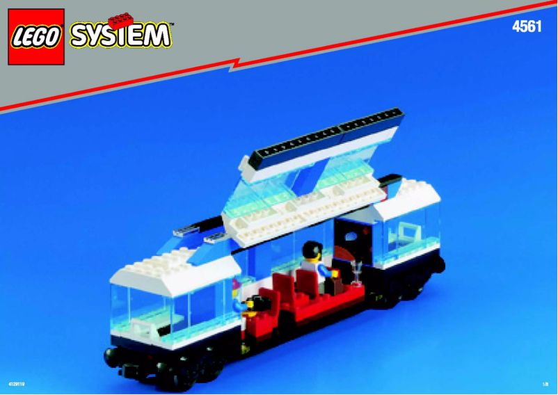 Page 1 de la notice Manuel utilisateur Lego City 4561