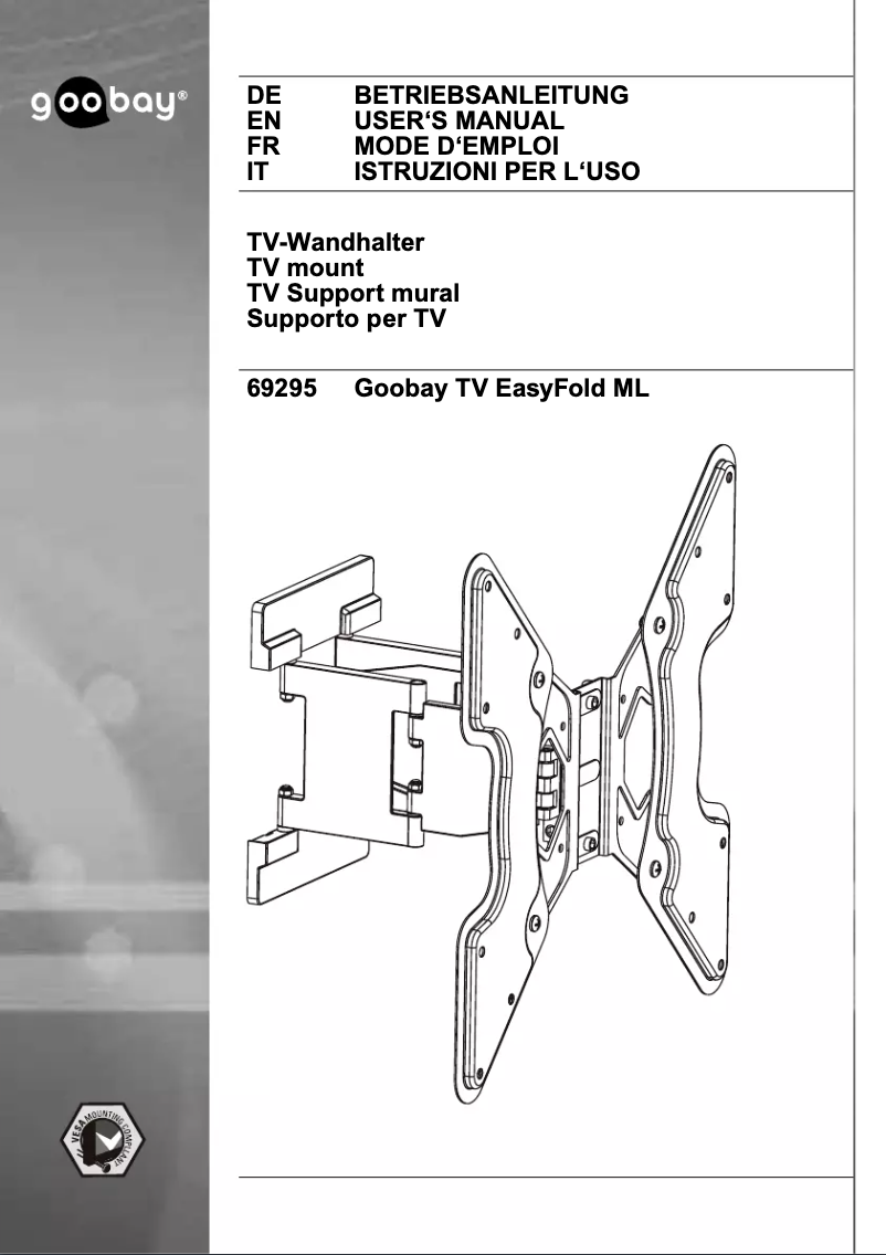 Image de la première page du manuel de l'appareil TV EasyFold ML