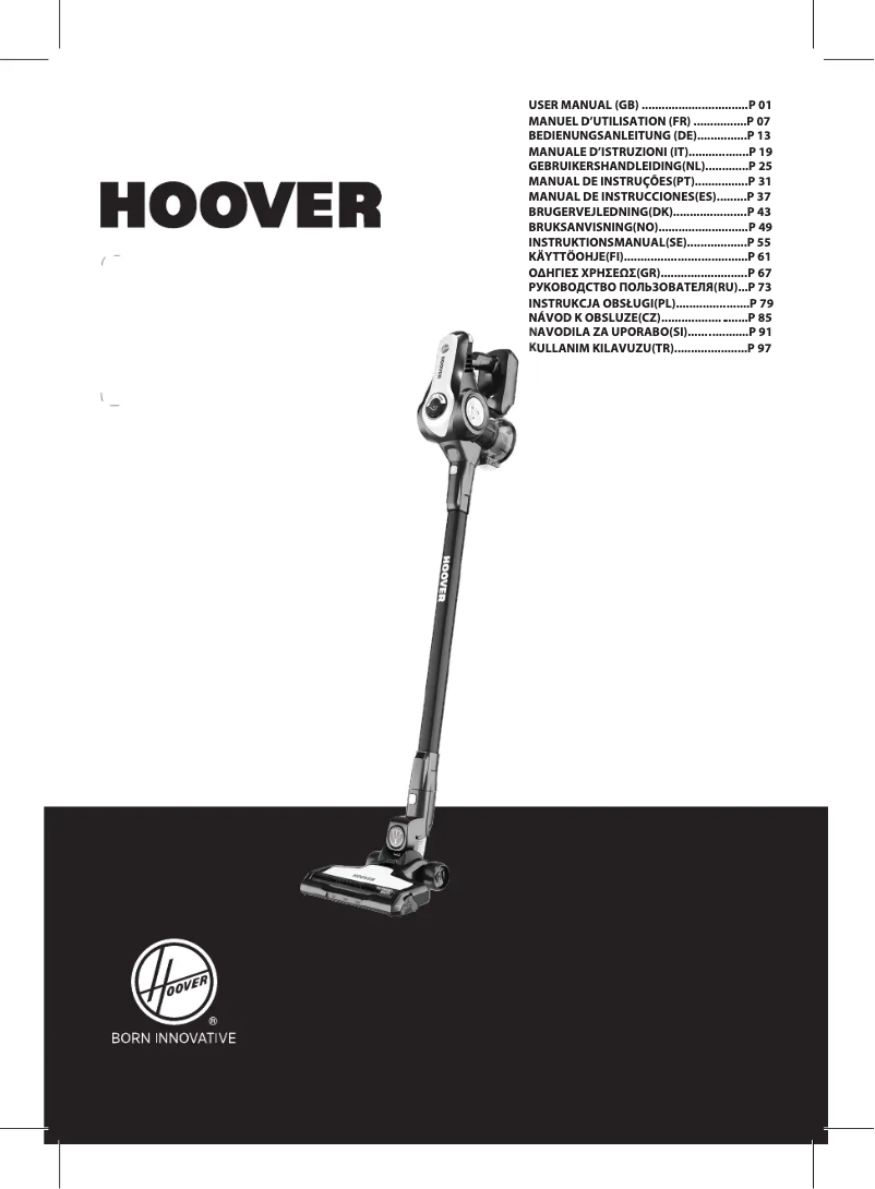 Page n°1 - Mode d'emploi Hoover H-Free 700 HF722HCG 011