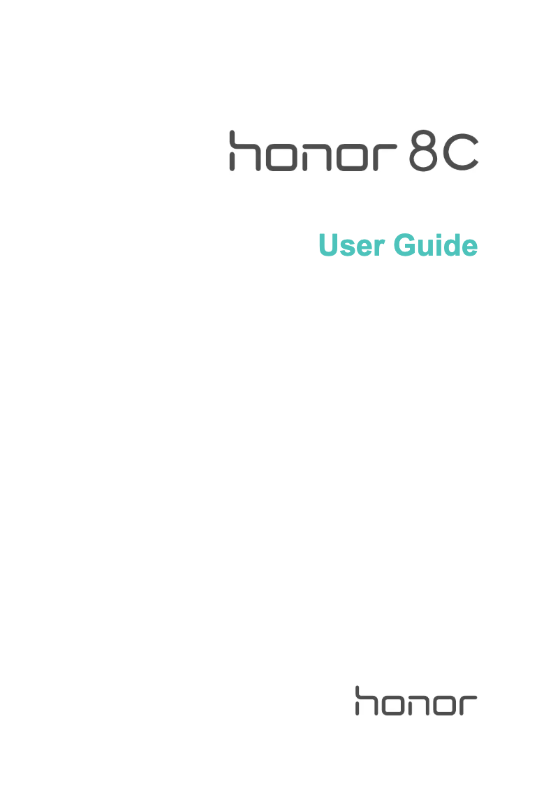 Image de la première page du manuel de l'appareil 8C