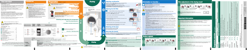 Image de la première page du manuel de l'appareil WTW863S1GB