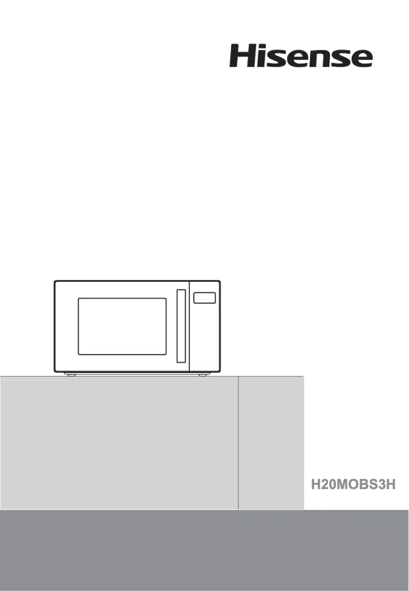 Image de la première page du manuel de l'appareil H20MOBS3H