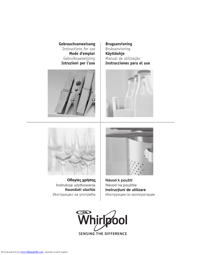 Page n°1 - Manuel utilisateur Whirlpool PRO 25 IX