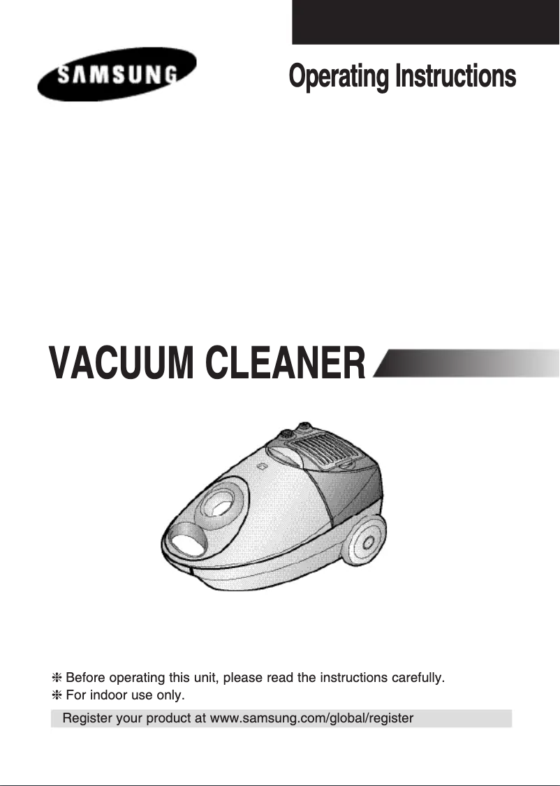 Página 1 del manual Manual de usuario Samsung SC4045