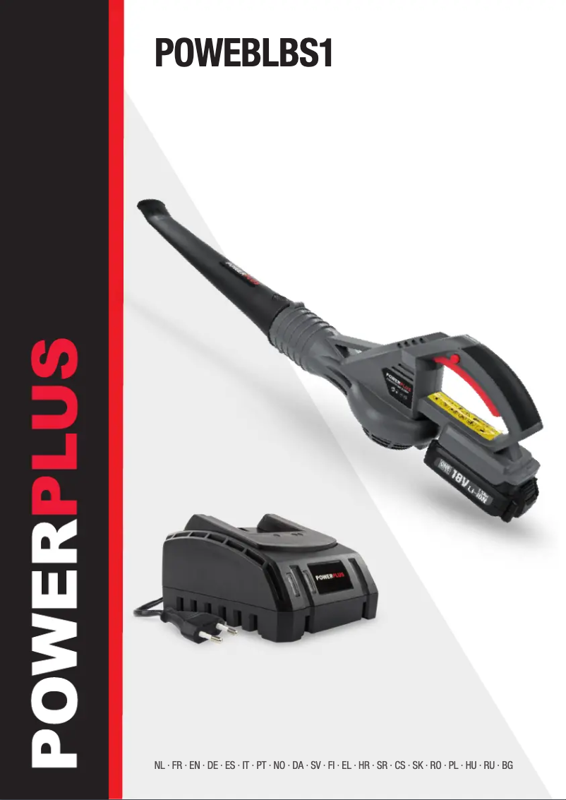 Image de la première page du manuel de l'appareil POWEBLBS1
