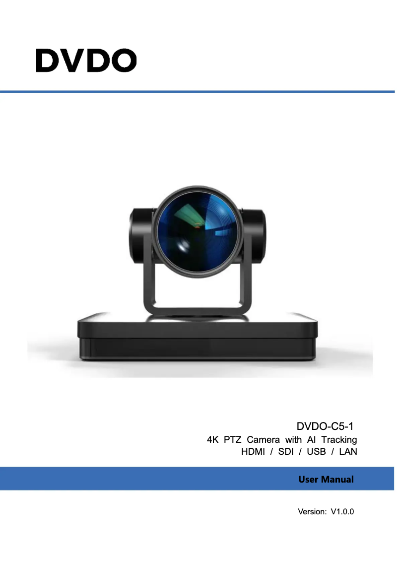 Página 1 del manual Manual de usuario DVDO DVDO-C5-1-W