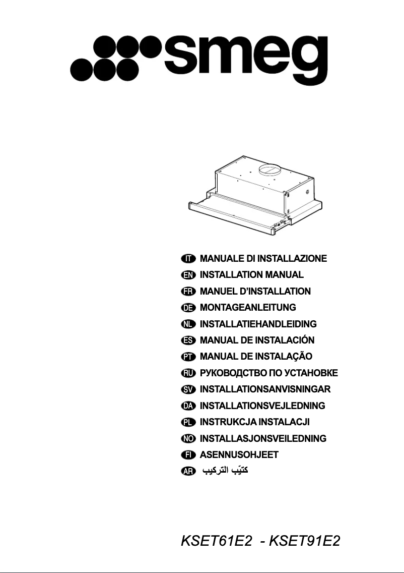 Page 1 de la notice Manuel utilisateur Smeg KSET61E2