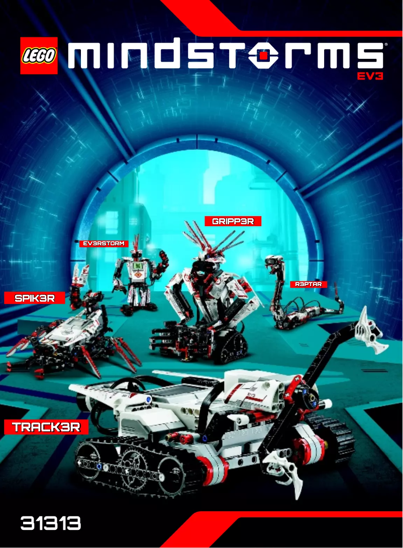 Page 1 de la notice Manuel utilisateur Lego Mindstorms 31313