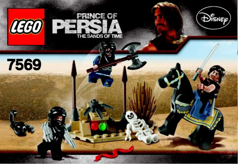 Image de la première page du manuel de l'appareil Prince Of Persia 7569