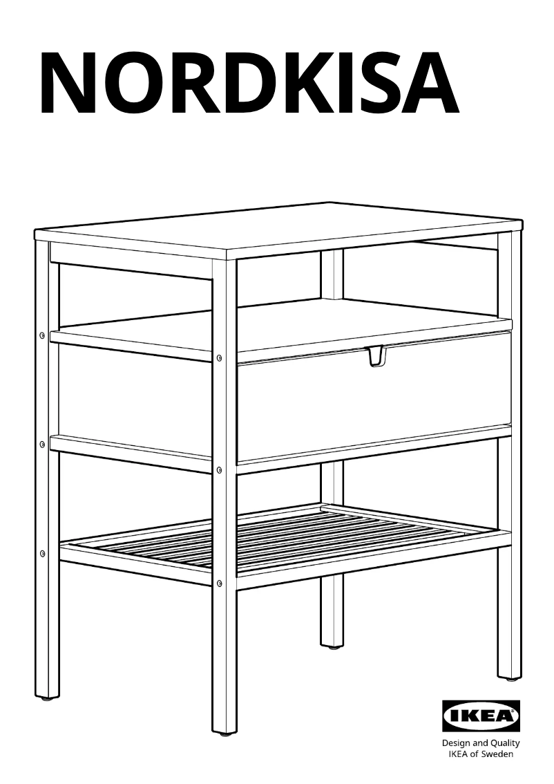 Image de la première page du manuel de l'appareil NORDKISA 004.307.45