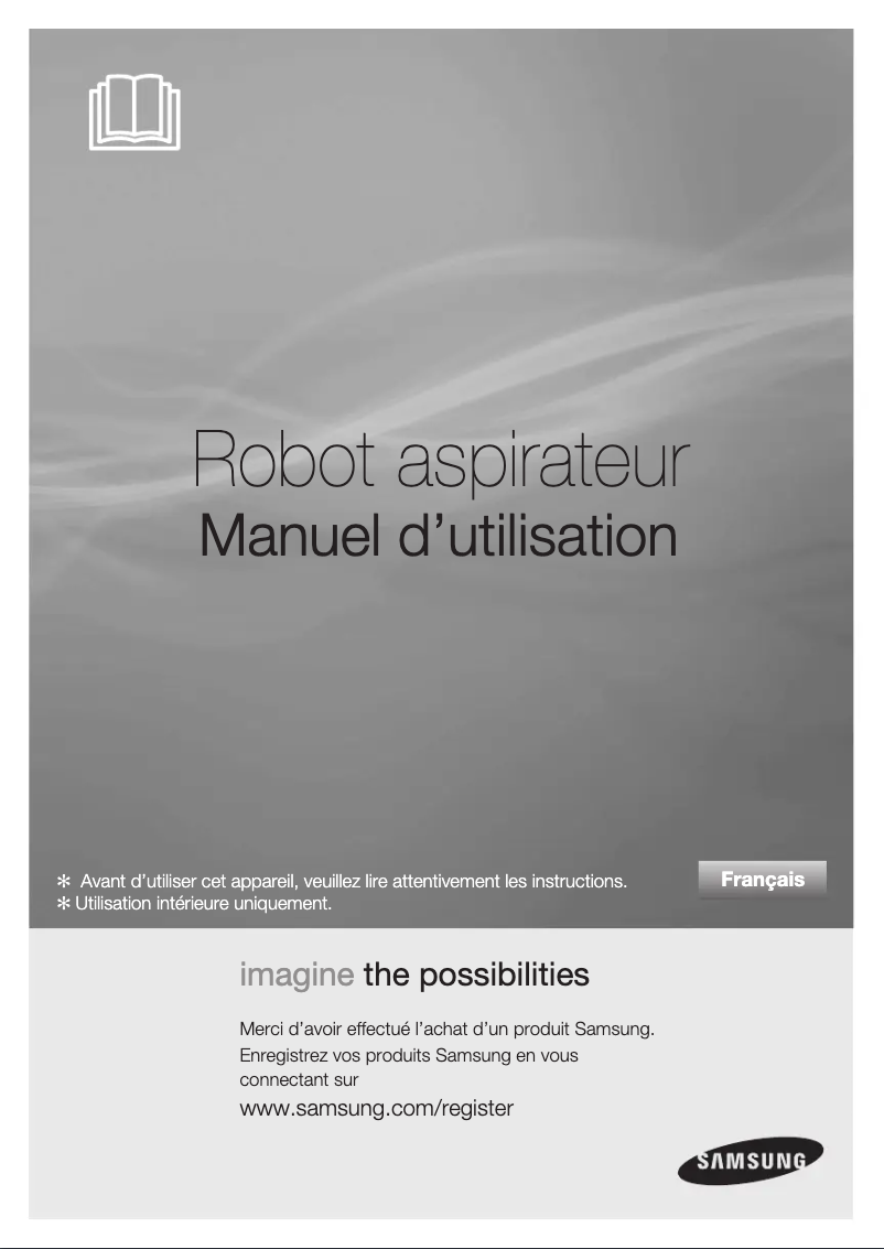 Page 1 de la notice Manuel utilisateur Samsung Navibot SR8F30