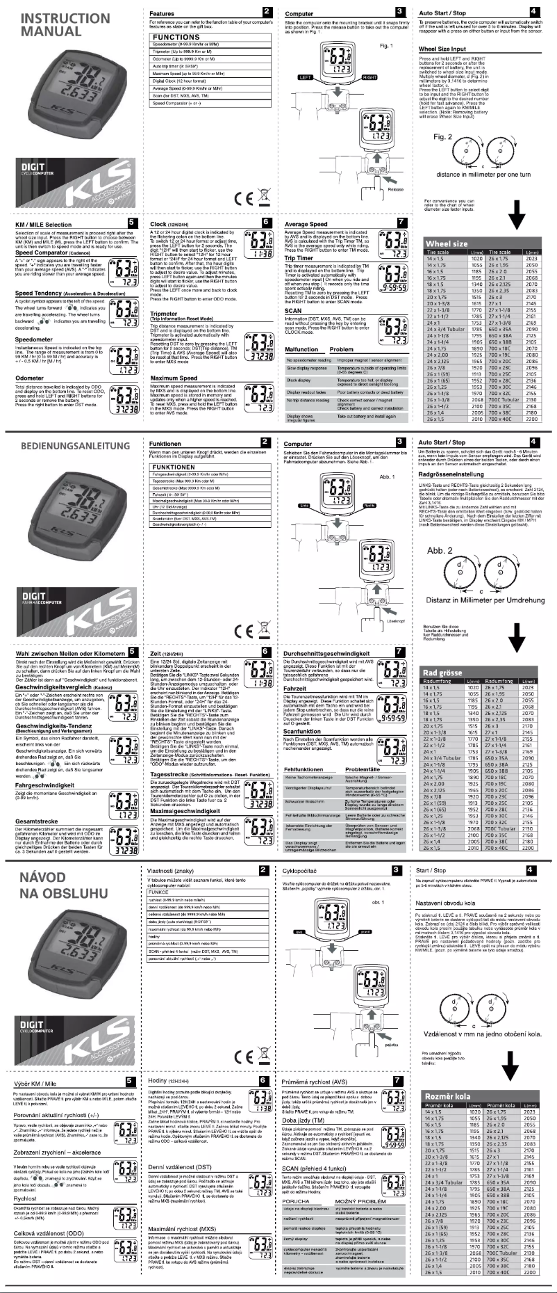 Page 1 de la notice Manuel utilisateur Kellys Digit